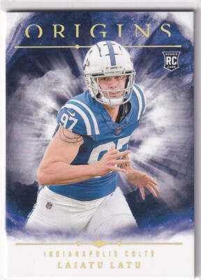 2024 Panini Origins NFL No. 125 Laiatu Latu Rookie