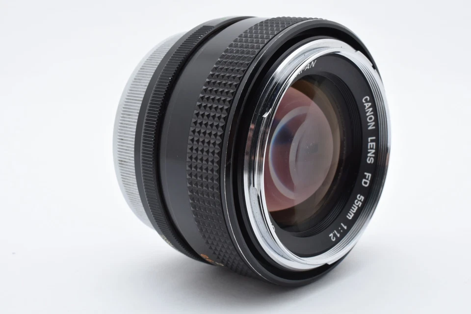 Lente Canon FD 55mm f/1.2 prata cromada nariz O do Japão *Exc+5* #4316 - Imagem 4 de 4