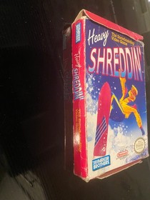 Heavy Shreddin&rsquo; Nintendo NES Original Box and game