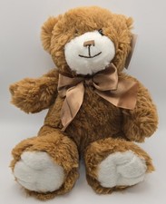 ANICO Brown Teddy Bear Plush NWT 11" Tall -1044