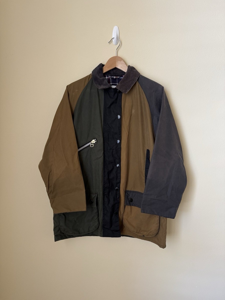 Barbour by Alexa Chung Patch Wax Jacket Multicolor Size 4 | eBay