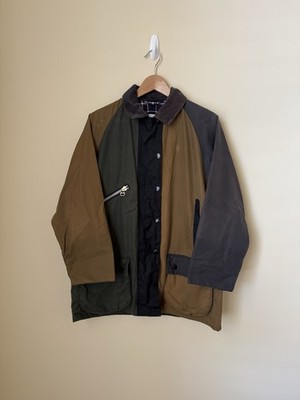 Barbour by Alexa Chung Patch Wax Jacket Multicolor Size 4 | eBay
