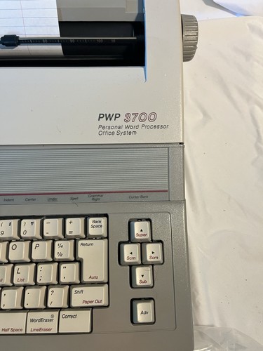 Macchina da scrivere vintage Smith Corona PWP 3700 personal word processor sistema ufficio - Foto 6 di 9