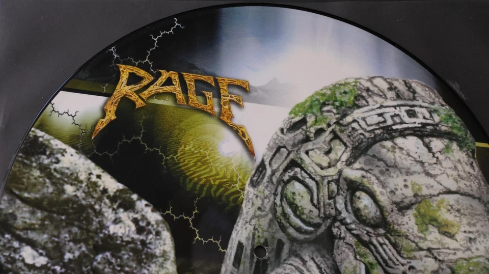 Rage – End Of All Days PICTURE LP VINYL 1st PRESS HEAVY SPEED METAL 1997 Scanner - Bild 2 von 4
