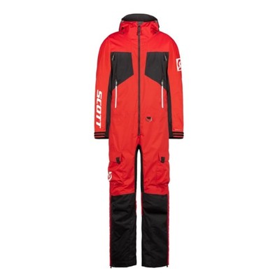 Scott BackX Dryo Herren 1tlg Schneeanzug Ski rot schwarz UVP 395£