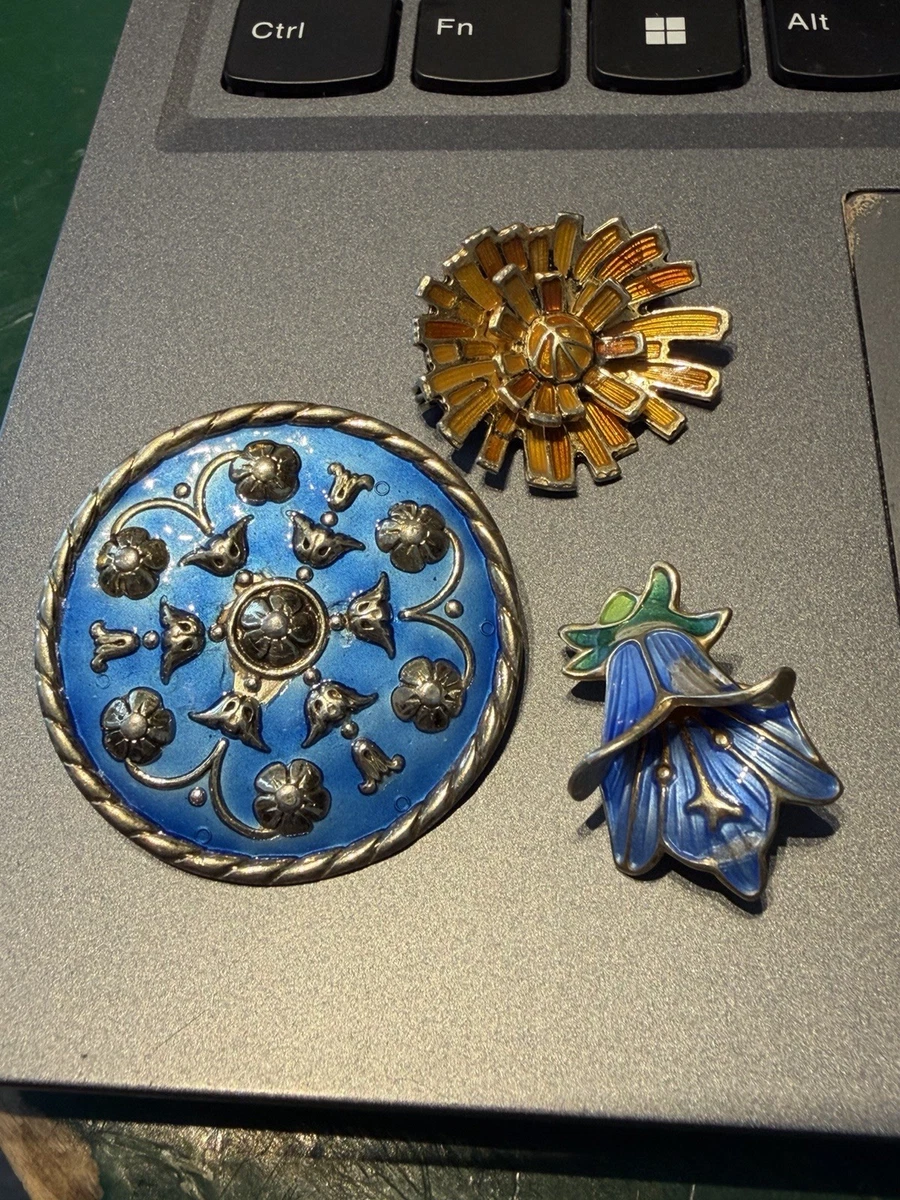 David Andersen In Vintage Designer Fine Pins & Brooches for sale