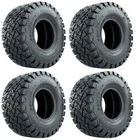 Set of 4 GTW Timberwolf 22" All Terrain Golf Cart Tires for Lifted Cars 22x10-10