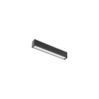 Led Deckenleuchte Schwarz Aluminium 50 Cm Lang 3000 K Warmweiß Deckenlampe BüRo
