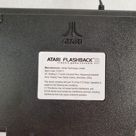 Atari Flashback 3 Console For Parts or Repair Broken Button