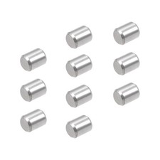 10Pcs 8mm x 10mm Dowel Pin 304 Stainless Steel Shelf Support Pin Fasten Elements