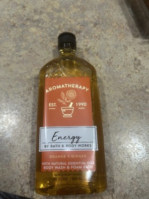 Bath & Body Works Aromatherapy Energy Orange +Ginger 10oz