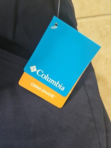2x pantaloncini donna Columbia sempre casual blu navy 6 pollici nuovi - Foto 3 di 5
