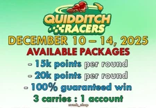 Mono_poly_Go | Quidditch Racers Event | Dec 10 - 14 | 3 carries : 1 acct (yours)