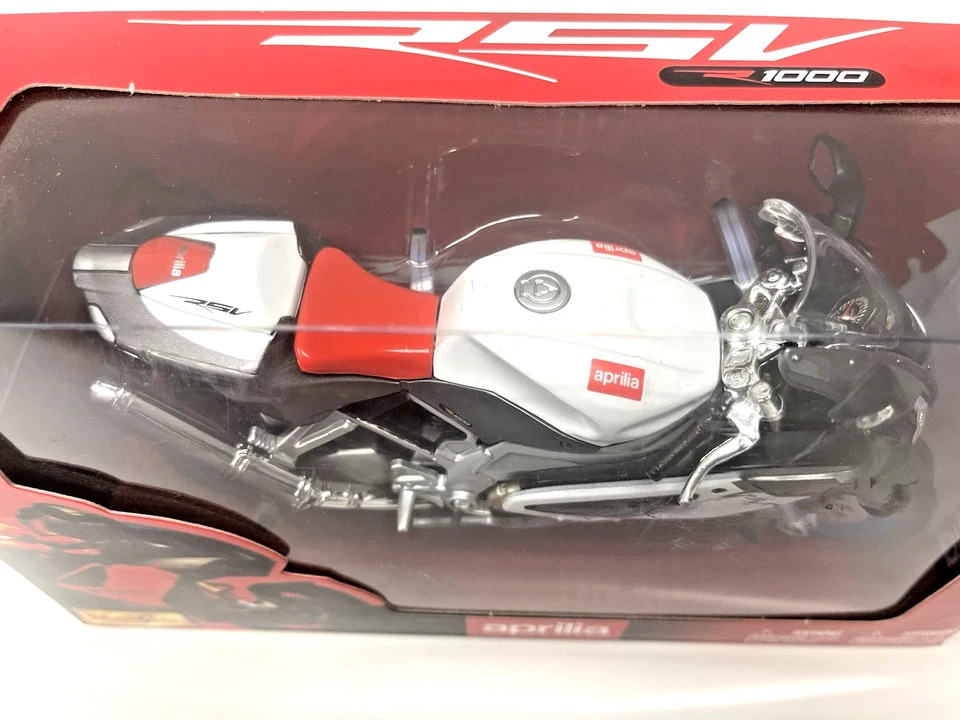 Maisto Bike Me 1:12 Diecast Aprilia RSV 1000R Motorcycle New In Box - Image 3 of 4