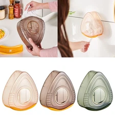 Wall Food Wrap Storage Box Food Storage Bag Holder Dispenser for Bathroom OY