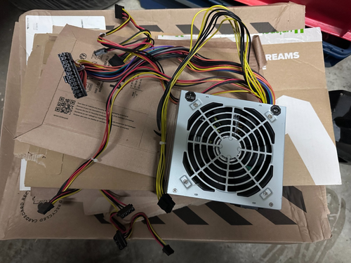 Rasurbo BAP 550 550W Power Supply PC Computer Netzteil