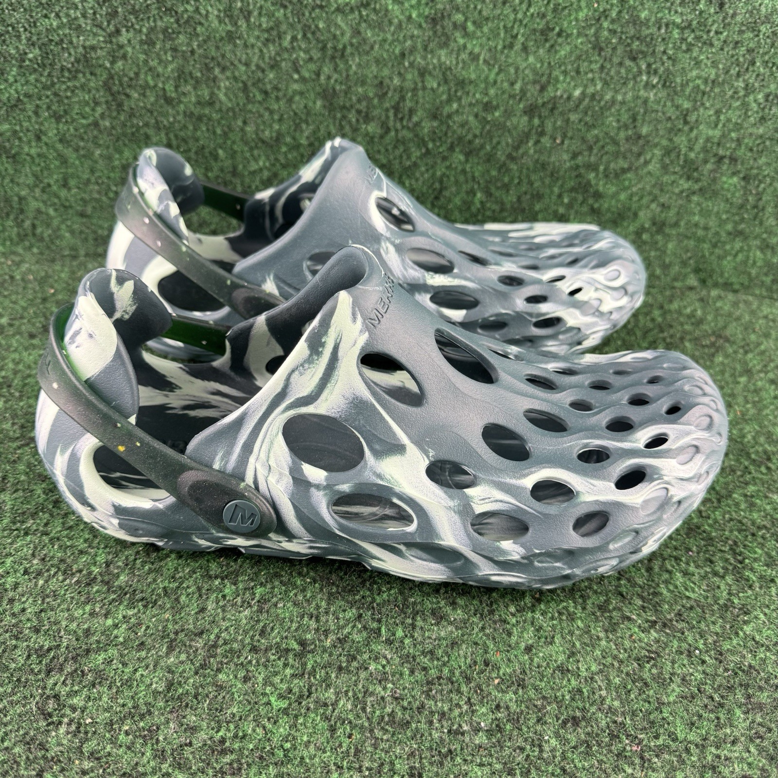 Merrell Scarpe Uomo Hydro Moc Blu Verde Gomma Acqua Taglia 8 5 (Donna 10)