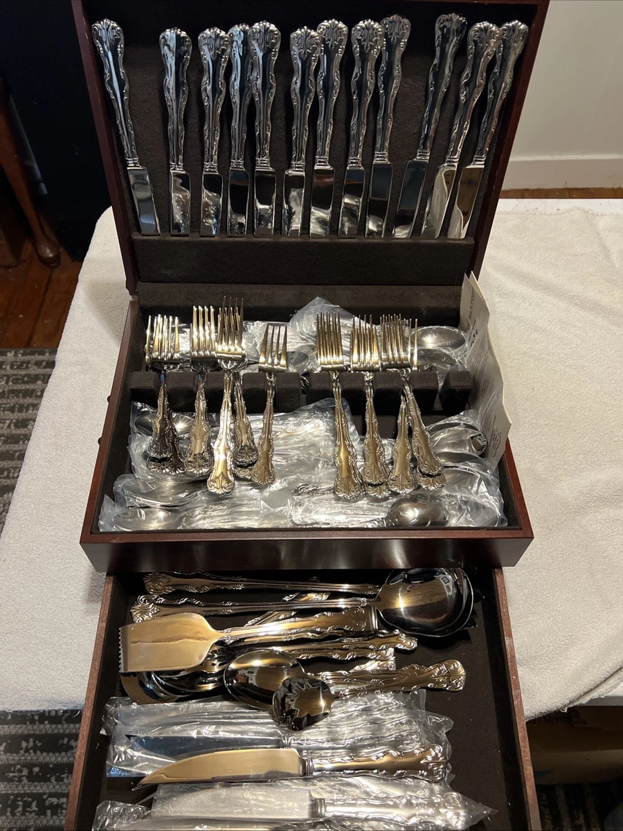 Reed & Barton Set with Serving Piece Flatware Sets for sale | eBay