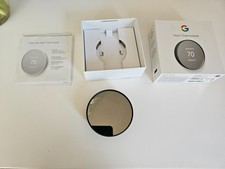 Google Nest G4CVZ Termostato Gris + Caja *sin hardware de montaje*