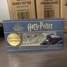Harry Potter - Boleto plateado del Expreso de Hogwarts. Edición Limitada 9995