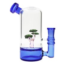 Mini bong 6,5 pulgadas pipas de agua para fumar de vidrio árbol perc bong cachimba y tazón de 14 mm