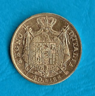 40FF OR NAPOLEON 1er EMPEREUR 1812 Milan (Royaume d'Italie)