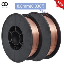 2 Roll ER70S-6 .030" 0.8mm Mild Steel MIG Welding Wire 11-lb Roll