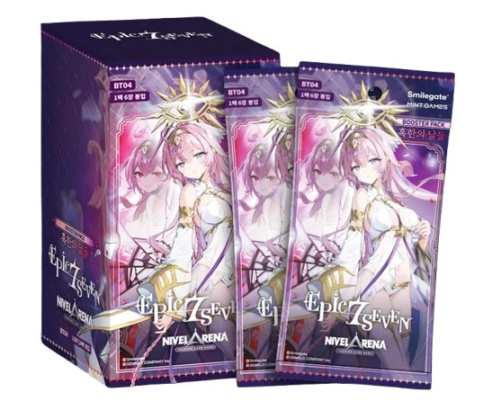 Nikke Goddess Of Victory Nivel ARENA BT04 Epic 7 Seven (4 Booster
