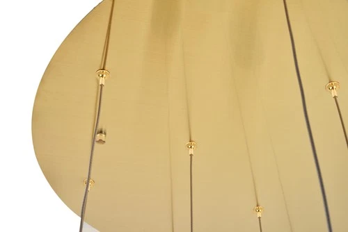 Elegant Lighting 3500D24 Polaris 12 Light 24"W LED Crystal Multi - Chrome - Picture 4 of 12