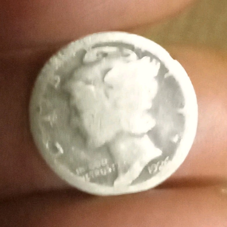 Mercury Dime (Winged Liberty Head) 10C Coin - Fasces Reverse