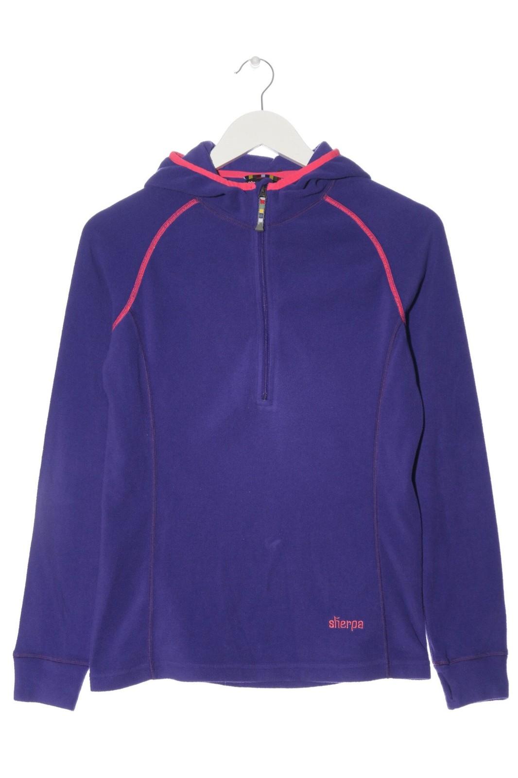 SHERPA Sudadera con capucha Mujeres Sudadera Talla EU 36 azul-rosa look casual