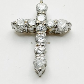 Jewelry Pendant Head Natural Diamond 1ct White Gold 5451016