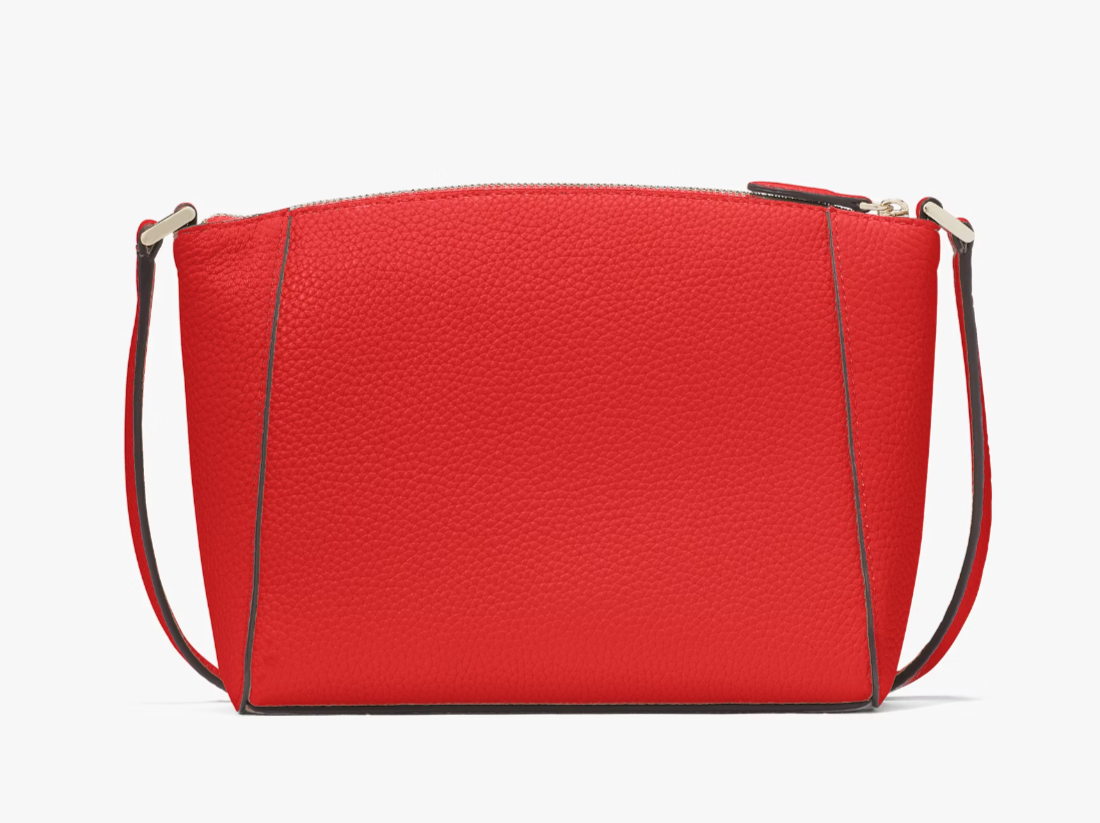 バッグ kate spade New Kate Spade Monica Pebbled Leather Crossbody Tomato Slice