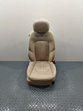 MASERATI GHIBLI M157 FRONT RIGHT DRIVER SIDE CREAM LEATHER ELECTRIC SEAT