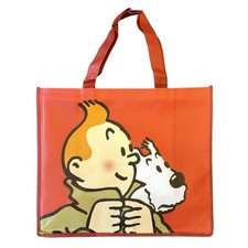 Tintin Snowy Reusable Shopping Bag Red 45 x 38 x 20 cm Hergé