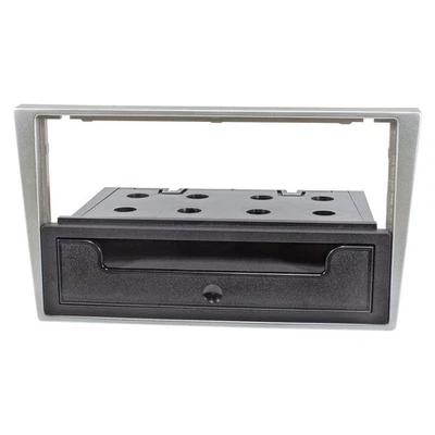 Cache radio avec compartiment rabattable compatible avec Opel Corsa C Combo O... - Photo 1/4