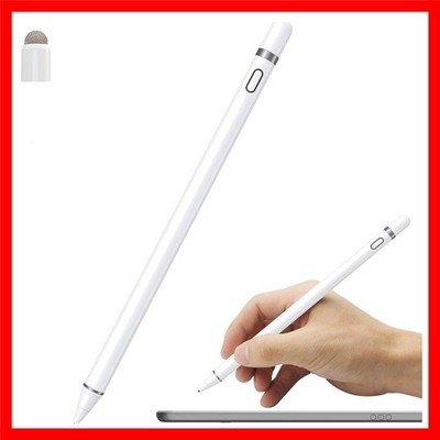 Active Stylus Pen Compatible for iOS&Android Touch Screens, Pencil with Dual ...