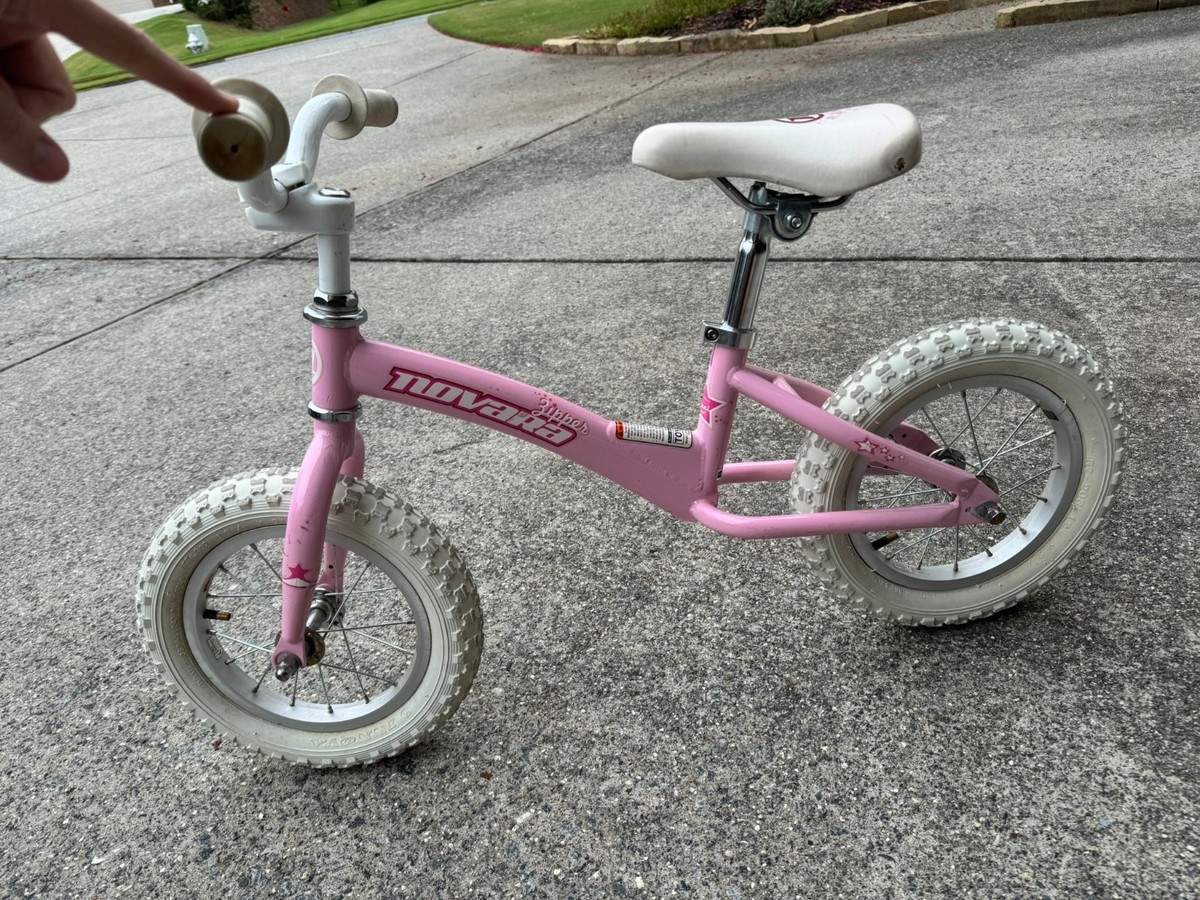 Novara Zipper Balance Bike - Pink - Excellent condition | eBay