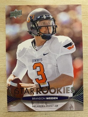 2012 Upper Deck - Star Rookies #62 Brandon Weeden RC Oklahoma State
