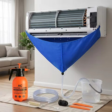 Air Conditioner Cleaning Bag 1/3/8pcs Waterproof Drain Pipe Kit AC Washer Set