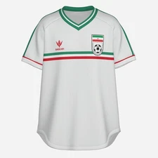 Iran - football shirt Replica Retro jersey, 1999 2000 home soccer jersey