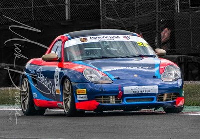 Boxter Cup Championship #25 Ethan Hall Porsche Boxter S June 2026 A4 Print