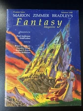 Marion Zimmer Bradley MZB Fantasy magazine #1 1988