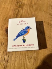 Hallmark Keepsake Ornament Miniature Mini 2019 Eastern Bluebird Beauty of Birds
