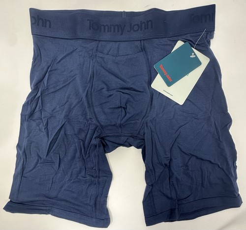 Boxer slip Tommy John seconde peau robe bleu moyen (29295)