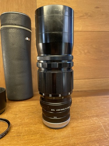 Fast Neu W/Schutzhülle Sankyo Kohki Komura 300mm F/5 Tele Objektiv Uni M42/ - Bild 3 von 22