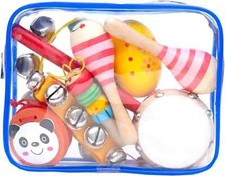 Toddler Musical Instrument, Wooden Percussion Musical Instruments Toy for Kids