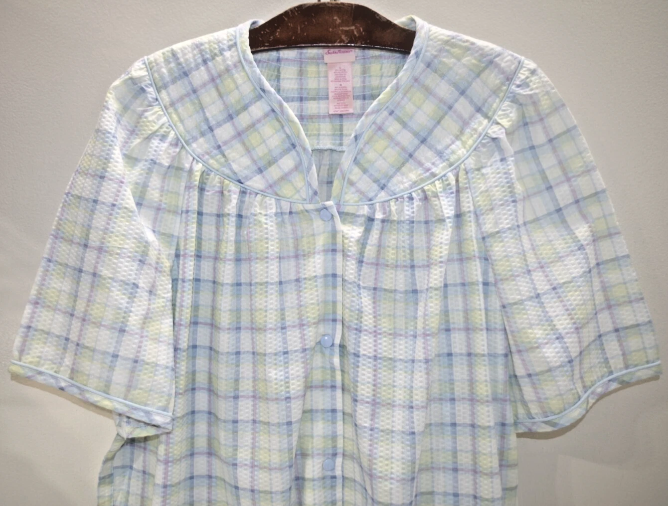 UNDERCOVER Abito C23 NUOVO SECRET TREASURES Seersucker pastello a quadri snap lounge L estate