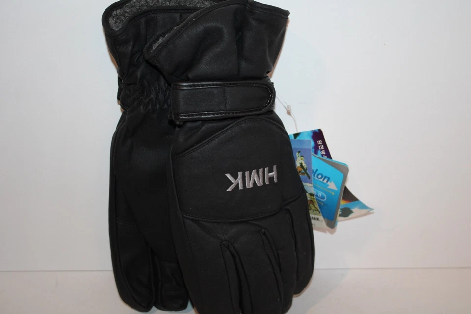 Guantes de invierno HMK Hi-Max negros para hombre talla XL nuevos esquí moto de nieve deportivos Foto 2 de 4