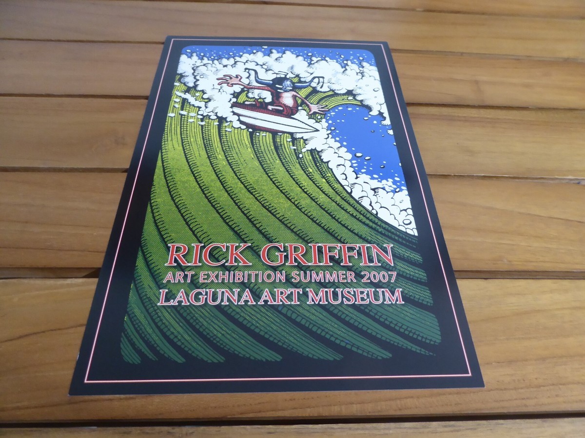 Rick Griffin アート集 ORIGINAL RICK GRIFFIN POSTER SURFING SURF ART 2007 LAGUNA